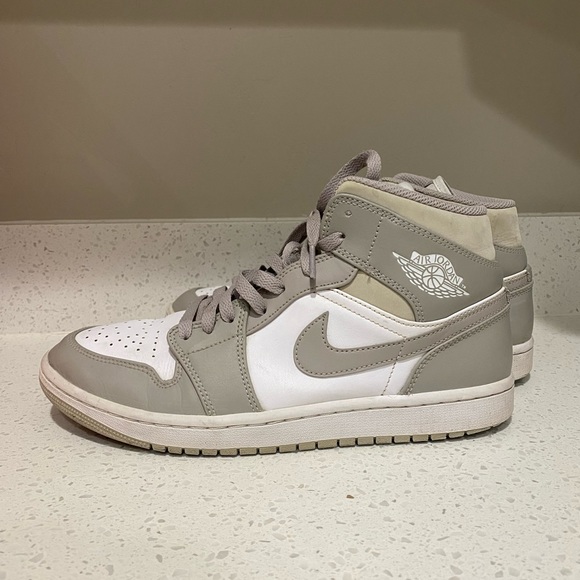Men’s Air Jordan Mid “College Grey” - Picture 1 of 5